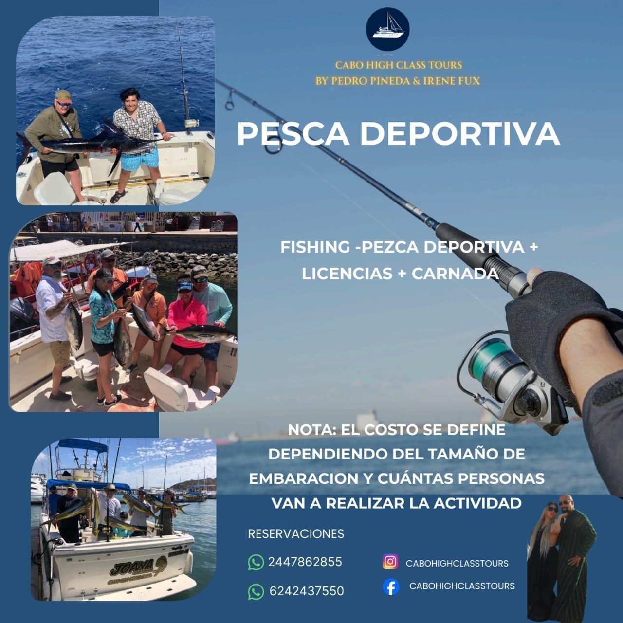 Pesca Deportiva en Cabo San Lucas
